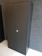 Voorraadkast Zwart 195x92x42 cm metalen archiefkast met slot, Ophalen, Nieuw