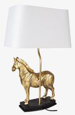 Tafellamp,  paard met kap., Ophalen of Verzenden, Nieuw, 50 tot 75 cm