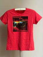 Rood katoenen T-shirt, Kleding | Dames, Maat 38/40 (M), Nieuw, Ophalen of Verzenden, Korte mouw