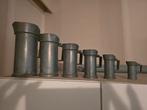 Maatbekers tin, Ophalen of Verzenden