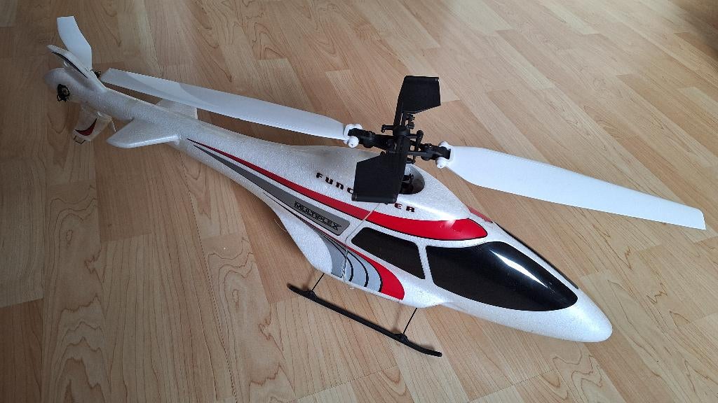 Funcopter Multiplex, Hobby en Vrije tijd, Modelbouw | Radiografisch | Helikopters en Quadcopters, Zo goed als nieuw, Helikopter