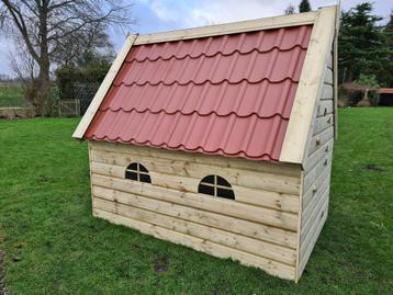 Nostalgiche dierenverblijven hondenhok geitenhok kippenhok beschikbaar voor biedingen