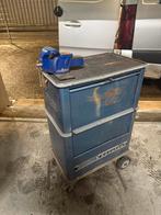 Gedore Adjutant 1580 Gereedschapswagen, Doe-het-zelf en Verbouw, Gereedschapskisten, Ophalen, Gevuld, Gebruikt