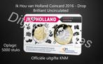 Holland Coincard 2016 - Deel 3 - Drop, Euro's, Ophalen of Verzenden, Koningin Beatrix