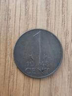 1948 Nederland 1 Cent - Koningin Wilhelmina, Postzegels en Munten, Munten | Nederland, Ophalen of Verzenden, Koningin Wilhelmina