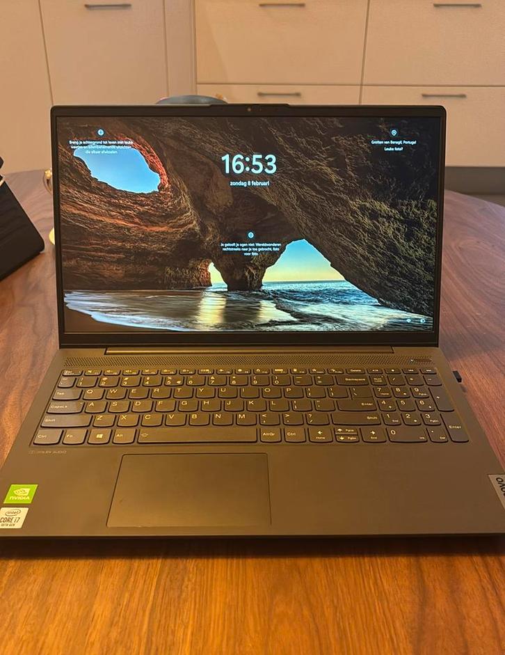 Lenovo ideapad 5 - i7 15 inch, Computers en Software, Windows Laptops, Zo goed als nieuw, 15 inch, SSD, 3 tot 4 Ghz, 16 GB, Met videokaart