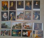 Ansichtkaarten Schilderijen Nederlandse Musea, 117x, kunst, Ophalen, 1980 tot heden, Ongelopen, Cultuur en Media