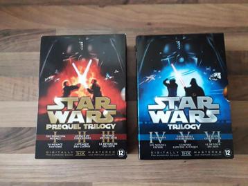 DVD boxen: Star Wars I t.m. VI (2 boxen) beschikbaar voor biedingen