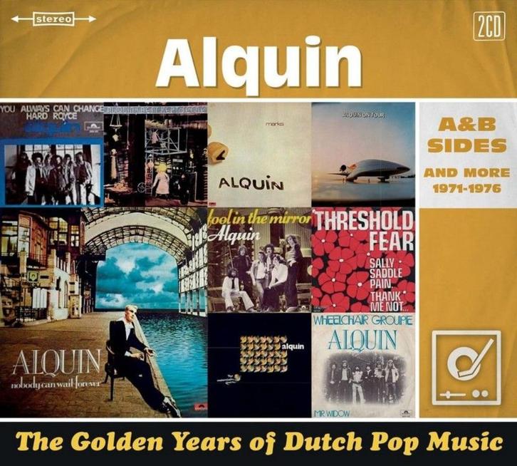 2CD: Alquin – The Golden Years Of Dutch Pop Music (ZGAN), Cd's en Dvd's, Cd's | Rock, Zo goed als nieuw, Poprock, Ophalen of Verzenden