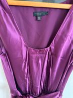 Ted Baker paarse jurk Satijn Maat 4, Kleding | Dames, Jurken, Ted Baker, Ophalen of Verzenden, Zo goed als nieuw, Paars