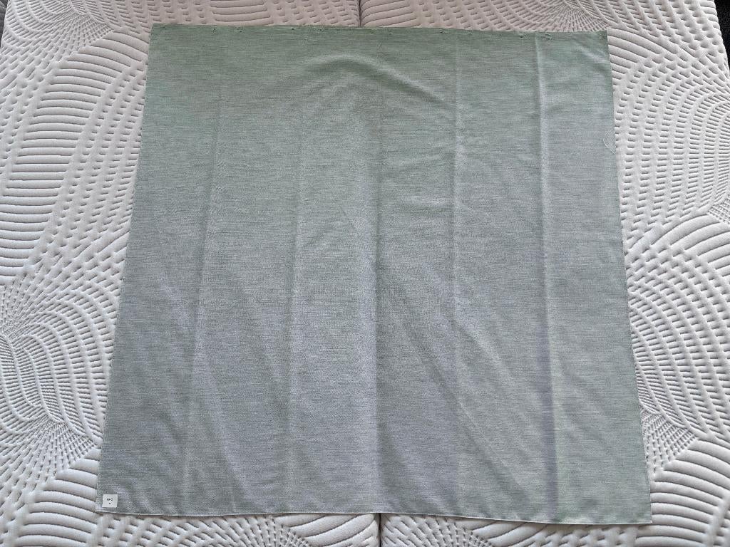 Lap stof De Ploeg Who 110 x 110 cm gordijnstof grijs / groen, Ophalen of Verzenden, Zo goed als nieuw, 30 tot 120 cm, Katoen