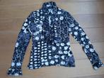 Shirt/top, Les Amies, mt. S, Zwart, Ophalen of Verzenden, Zo goed als nieuw, Maat 36 (S)