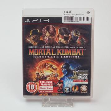 Playstation 3 Game : Mortal Kombat Komplete Edition beschikbaar voor biedingen