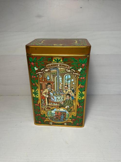 Vintage Albert Heijn koffieblik in zeer nette staat, Verzamelen, Blikken, Ophalen of Verzenden