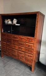 Apothekerskast, Huis en Inrichting, 100 tot 150 cm, 5 laden of meer, Ophalen of Verzenden, Zo goed als nieuw