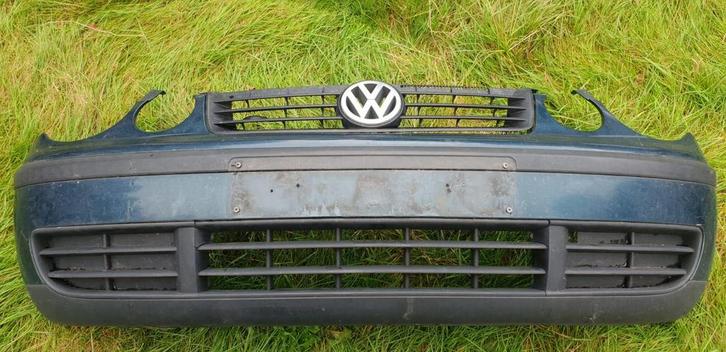 VW POLO VOORBUMPER  BJ 2002 TOT 2005, Auto-onderdelen, Carrosserie en Plaatwerk, Bumper, Voor, Gebruikt, Ophalen of Verzenden