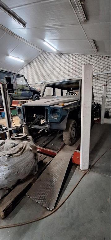Istobal 3000kg 4 koloms hefbrug goed werkend beschikbaar voor biedingen