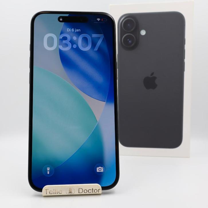 iPhone 16 Plus 128GB Zwart ! 2 Maanden Jong !, Telecommunicatie, Mobiele telefoons | Apple iPhone, Zo goed als nieuw, 128 GB, Zonder abonnement