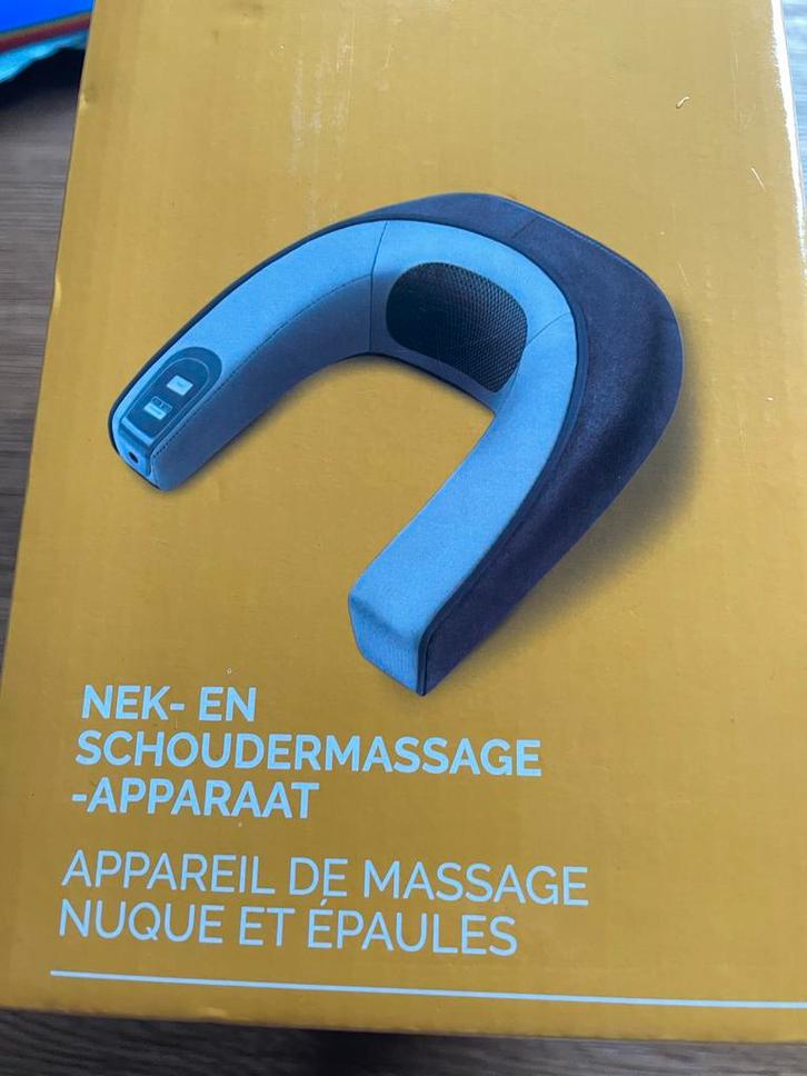 Nek- en schouder massage apparaat, Sport en Fitness, Massageproducten, Nieuw, Apparaat, Ophalen of Verzenden