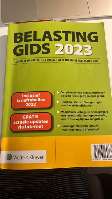 Belasting Gids 2023 beschikbaar voor biedingen