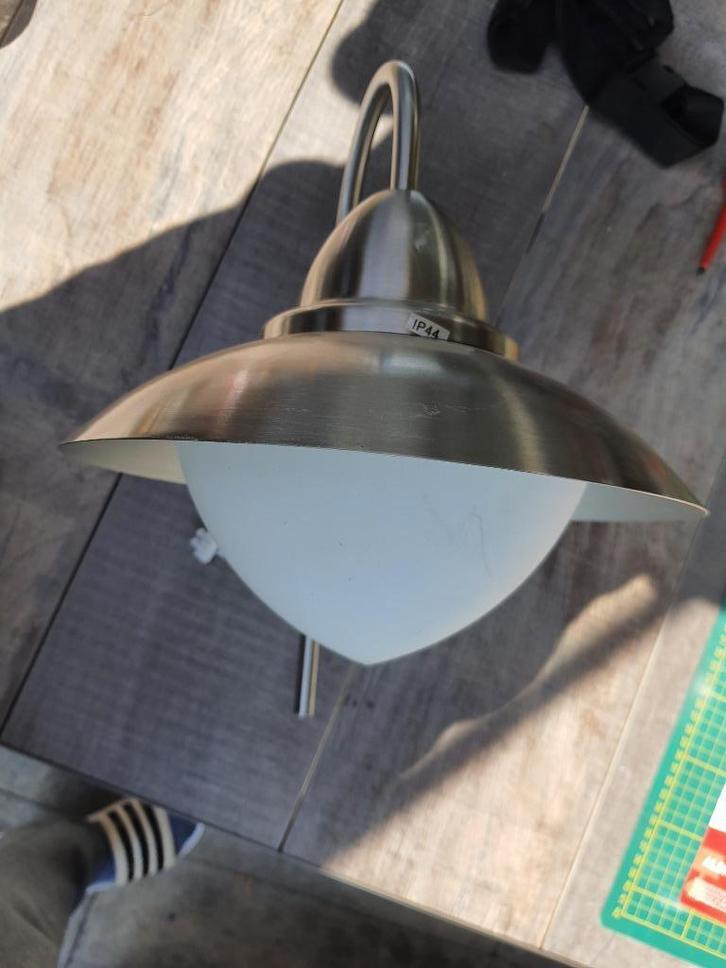 nieuwe buitenlamp sidney voor aan de wand, Tuin en Terras, Buitenverlichting, Nieuw, Wandlamp, Rvs, Minder dan 50 watt, Netvoeding