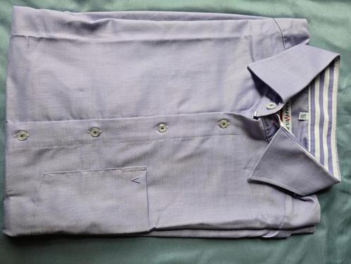 MARVELIS Modern Fit overhemd – maat 42 (non iron), Kleding | Heren, Polo's, Zo goed als nieuw, Paars, Ophalen of Verzenden