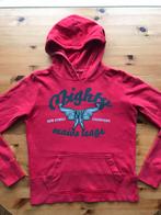 Koraalrode M/L trui hoodie Only NY capuchon mighty tekst, Maat 38/40 (M), Only, Ophalen of Verzenden, Gedragen