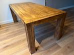 Acacia houten eettafel, 50 tot 100 cm, 150 tot 200 cm, Gebruikt, Rechthoekig