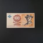 100 kronen Denemarken #010, Postzegels en Munten, Bankbiljetten | Europa | Niet-Eurobiljetten, Verzenden, Overige landen, Los biljet
