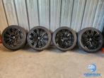 7-8mm! Originele Audi A8 S8 D5 4H0 20 inch zwarte velgen 5x1, Gebruikt, 265 mm, Banden en Velgen, Personenwagen