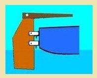 16940 Plastimo RVS Roerbeslag. lengte 122 mm. Ø 8 mm. € 5,95, Ophalen of Verzenden, Nieuw, Overige typen