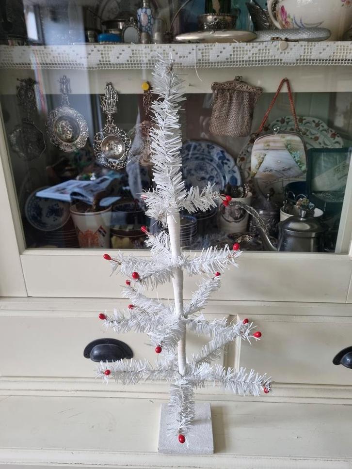 Vintage Kerstboompje Feathertree model, Diversen, Kerst, Ophalen of Verzenden