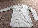Heren overhemd maat L crème 100% katoen, Ophalen of Verzenden, Gedragen, Beige