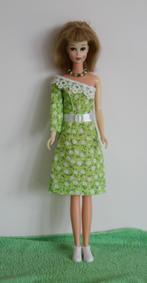 Francie 12: one shoulder jurk en bijpassende ketting, Verzenden, Nieuw, Barbie