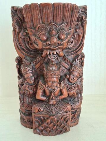 Balinese tempel met tempelwachters/ jaren '50 beschikbaar voor biedingen