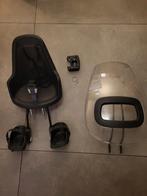 Bobike Mini One Fietsstoeltje voorzitje aan stuur - Zwart, Fietsen en Brommers, Fietsaccessoires | Fietsstoeltjes, Ophalen of Verzenden