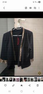 Colbert dames (maat L), Kleding | Dames, Jasjes, Kostuums en Pakken, Ophalen of Verzenden, Zo goed als nieuw, Maat 38/40 (M), Zwart