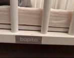 Bobita Lynn box. Inclusief matras en boxkleed, Ophalen of Verzenden, Gebruikt, Rechthoekig, In hoogte verstelbaar