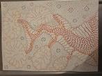 De wachters van de kruinen a3 abstrakte kunst tekening, Ophalen of Verzenden