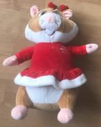 kerst hamster AH / Albert Heijn Hamster / rode jurk - ZGAN, Overige typen, Ophalen of Verzenden, Zo goed als nieuw