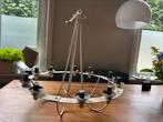 Hang kandelaar voor  10 kaarssen, Huis en Inrichting, Lampen | Hanglampen, Ophalen of Verzenden, Zo goed als nieuw, Metaal, Minder dan 50 cm