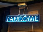 Toffe Lancôme vintage neon in een behuizing van plexiglas., Ophalen, Gebruikt, ., Lichtbak of (neon) lamp