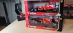 Burago Ferrari SF 15T en SF 70H  S.Vettel, Ophalen of Verzenden, Zo goed als nieuw, Auto, Bburago