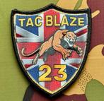 Patch RNLAF 300 Squadron TAC BLAZE 2023, Embleem of Badge, Nederland, Luchtmacht, Ophalen of Verzenden