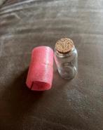 24 kleine glazen flesjes/ potjes, Ophalen of Verzenden, Nieuw, Materiaal