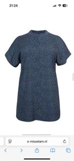 Zgan blauw-zwart t-shirt Miss Etam mt. 50, Ophalen of Verzenden, Zo goed als nieuw, Blauw, Shirt of Top