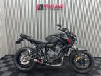 Yamaha MT-07 2022 Zwart custom uitvoering MT 07, 2 cilinders, Bedrijf, Minimaal motorrijbewijs A2, 12 t/m 35 kW