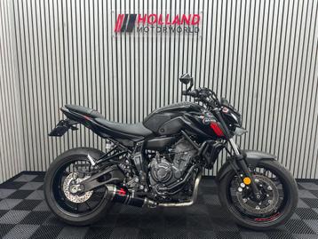 Yamaha MT-07 2022 Zwart custom uitvoering MT 07 beschikbaar voor biedingen