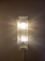 Vintage wandlamp van Kaiser Leuchten in Murano glas, Gebruikt, Mid Century Modern, Vintage design, Ophalen of Verzenden, Glas