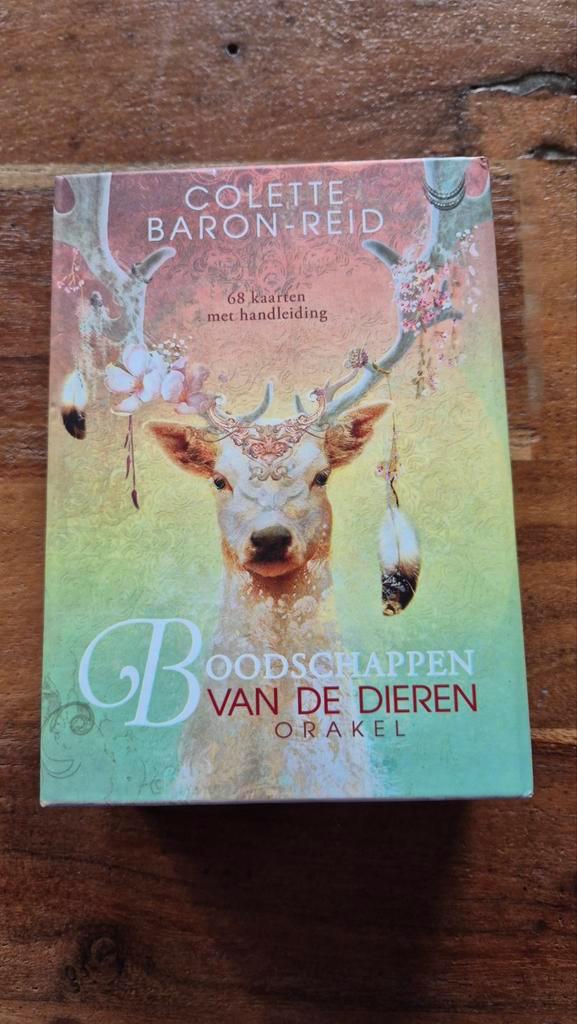 Boodschappen van de Dieren Orakelkaarten, Boeken, Esoterie en Spiritualiteit, Zo goed als nieuw, Spiritualiteit algemeen, Ophalen of Verzenden